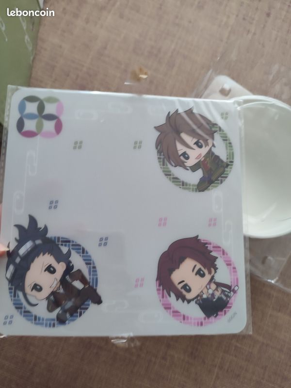 Coffret bol ramen neuf avec support Nitroplus manga (image 3)