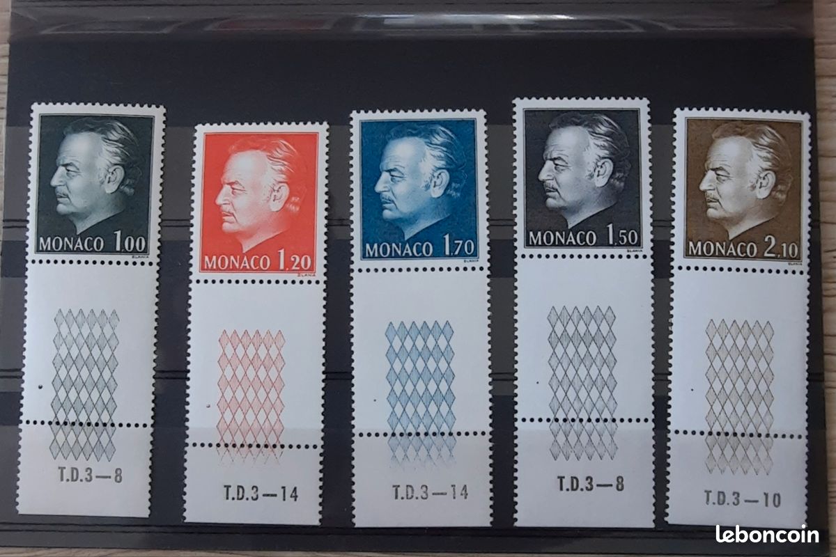 Paire De Timbres Monaco 1978 – Football – Neufs Sans Charnière (MNH) – YT 150,00