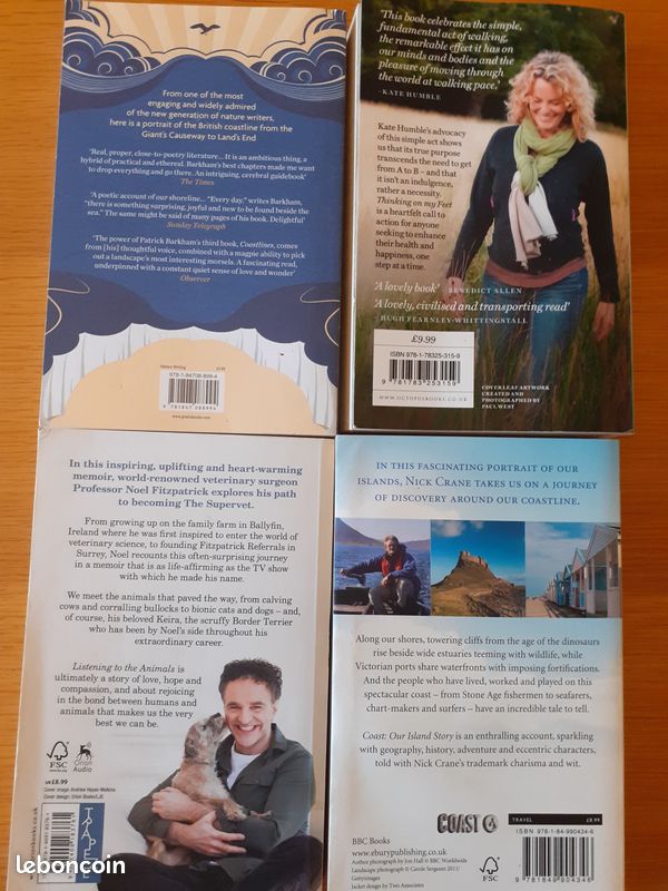 4 livres 'Nature Writing' en anglais (image 2)