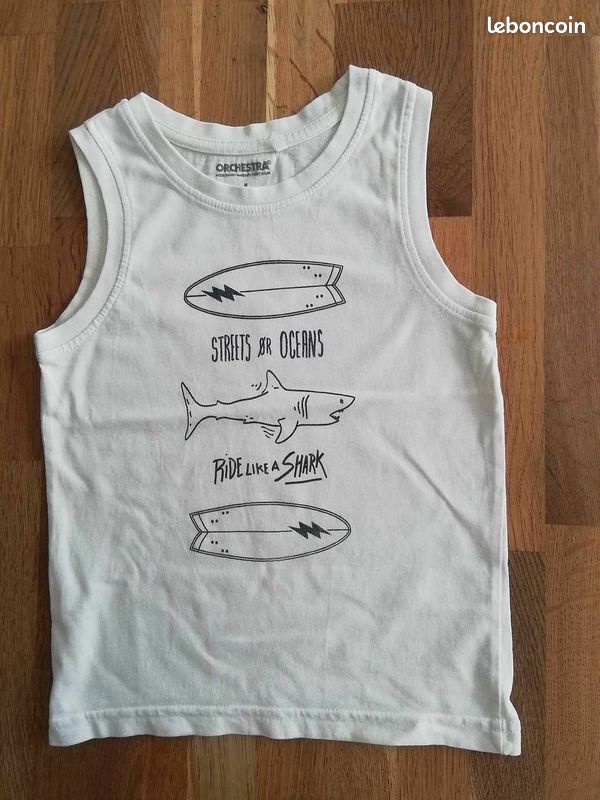 Lot Tshirt et Débardeur 4 ans (image 8)