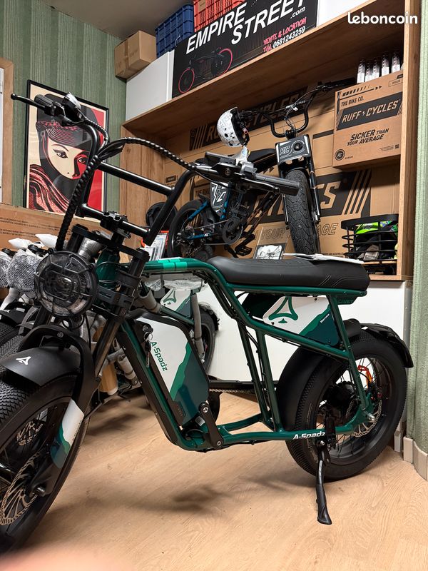 Cavet air A-Spadz fat bike vélo électrique style super 73 zx / Elwing / Ruff Cycles / super73 (image 1)