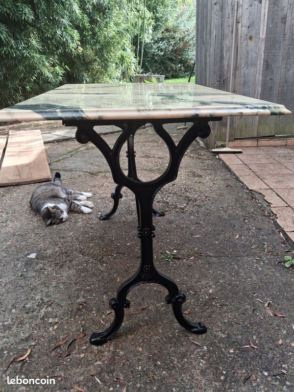 Table bistro marbre (image 4)