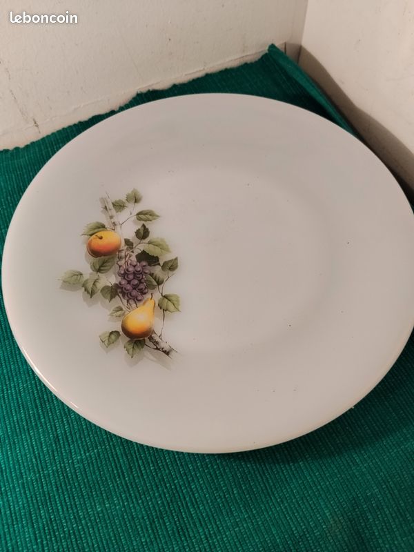 1 assiette plate Arcopal (image 1)