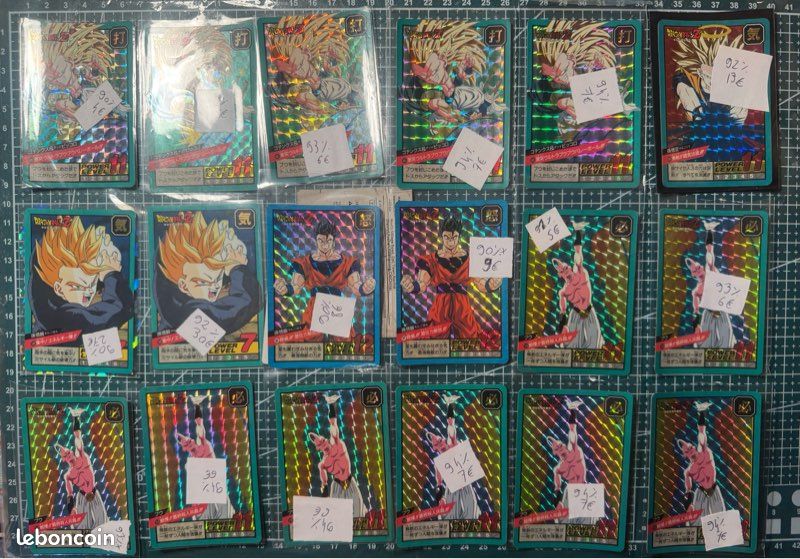 Dragon Ball Z Super Battle Part 12 – Set Complet Bandai, Fabriqué Au Japon