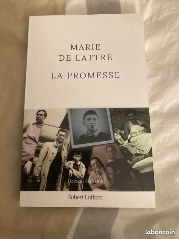 Livre La promesse de Marie De Lattre, état neuf (image 2)