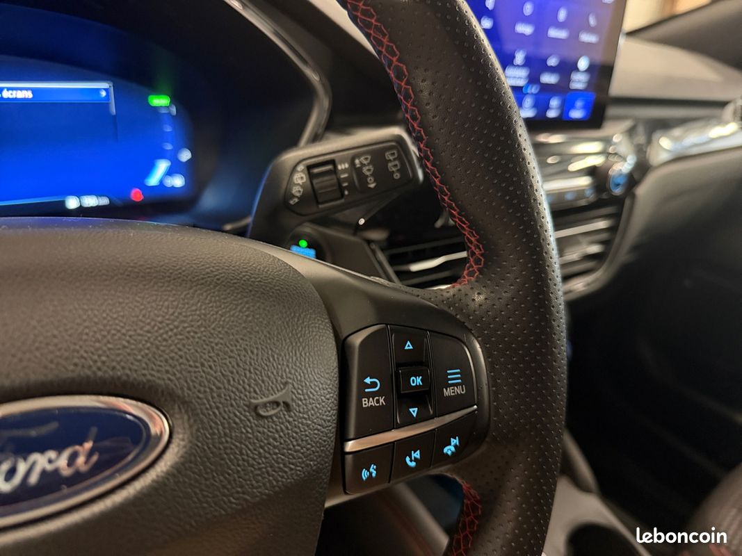 FORD KUGA III 2.5 FLEXIFUEL 190 FHEV ST LINE ECVT / Sieges AV - ARR + Volant Chauffant / CarPlay / Caméra (image 25)