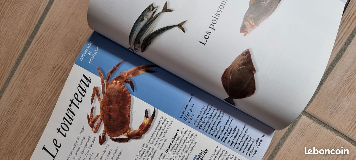 Livre de cuisine "la cuisine de la mer" (image 2)