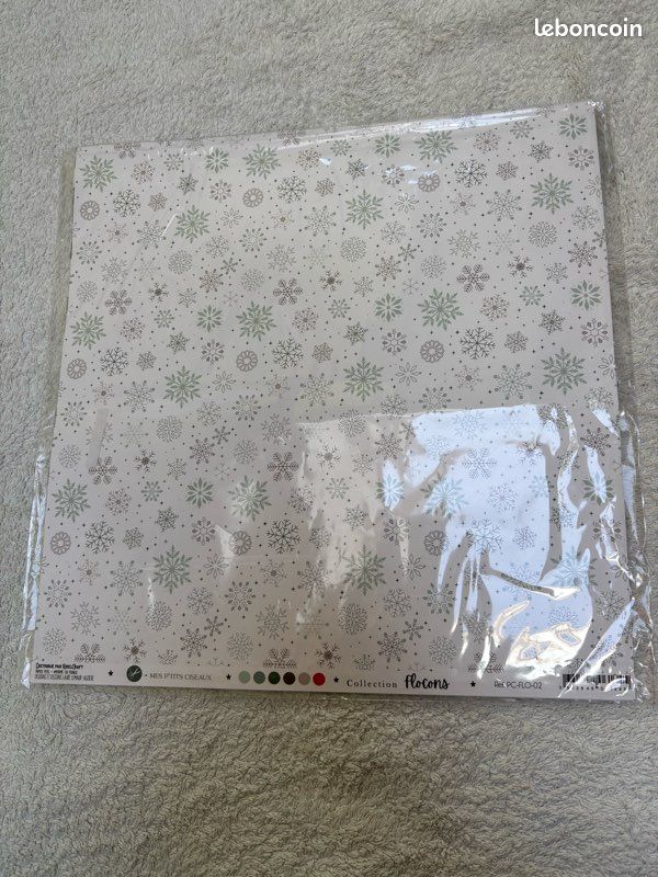 Kit de Scrapbooking « flocon » (image 3)