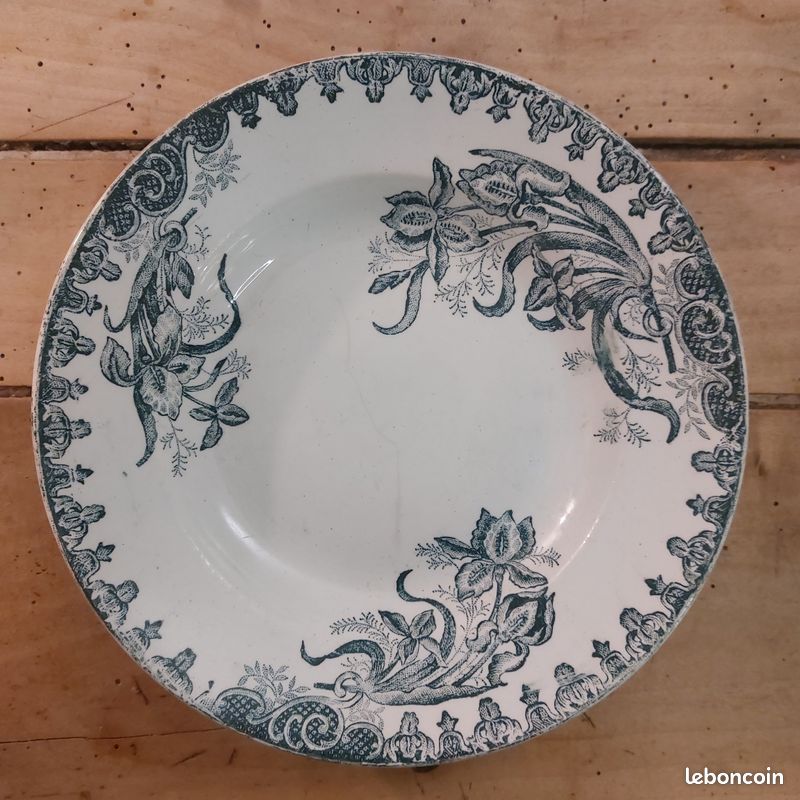 Assiettes Terre de Fer - lot composé #5 (image 4)
