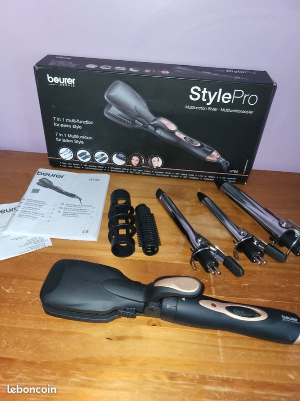 Fer à coiffer beurer stylepro multi fonction 7 en 1 (image 1)