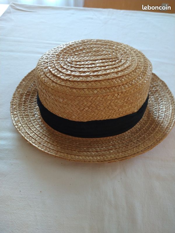 Canotier chapeau de paille (image 5)
