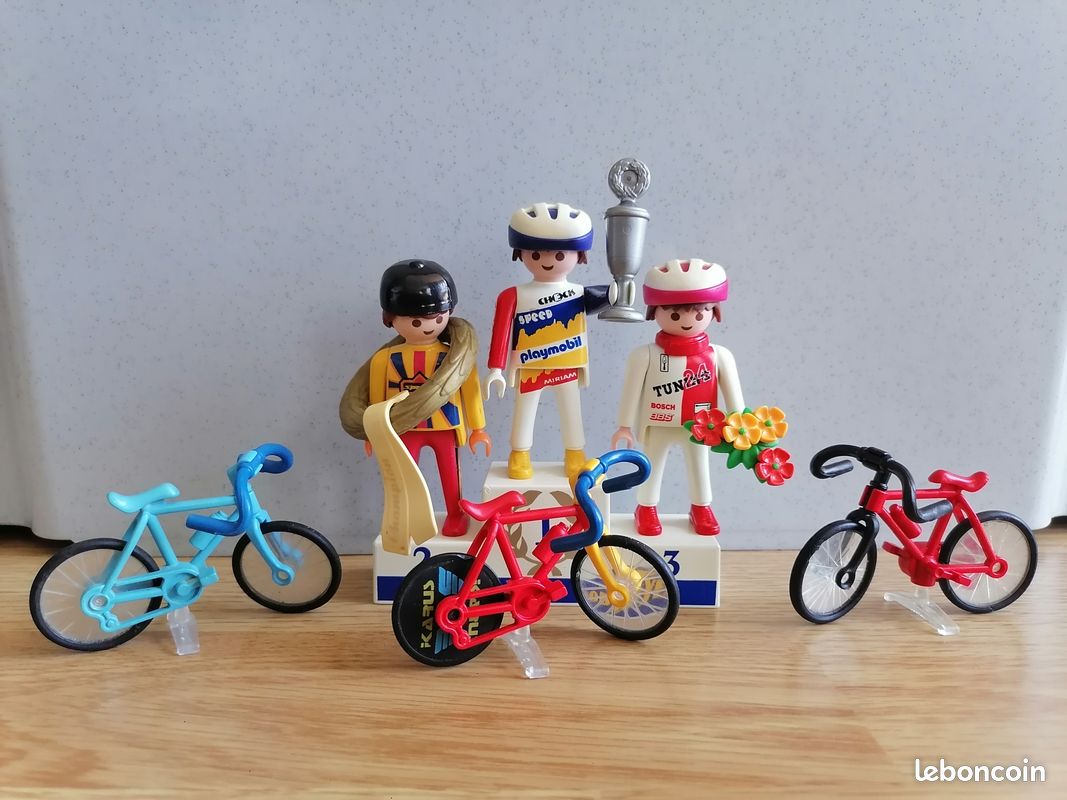 Figurine Cycliste Cycliste Playmobil Cycliste Playmobil Jeux Jouets