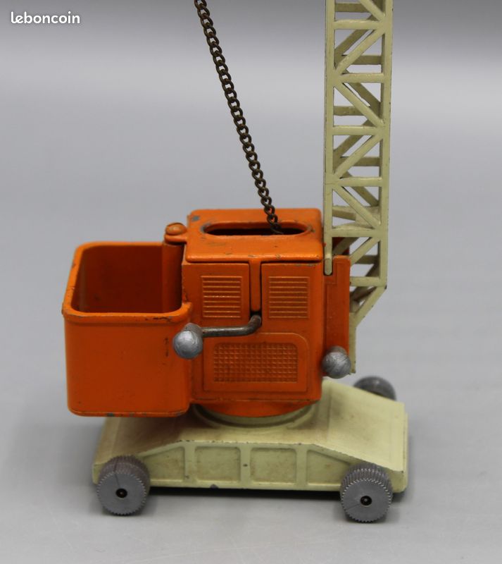 GRUE JOUSTRA AVEC sa boite. Jouet ancien en tôle et plastique EUR 22,00 - FR