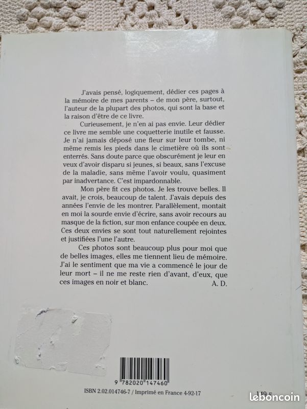 Livre anny duperey (image 2)