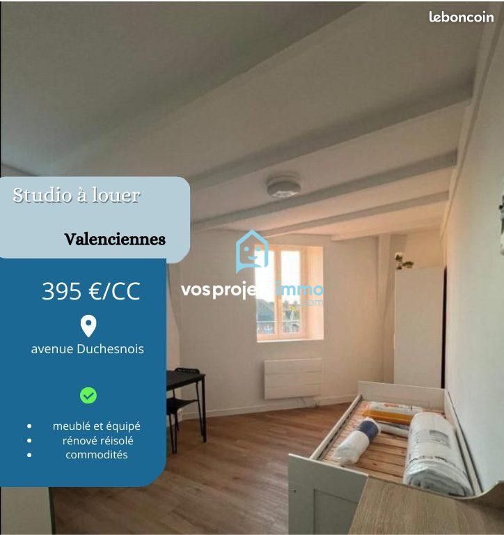 Appartement 1 pièce 16 m² · à Valenciennes · 16 m² · 395 €/mois