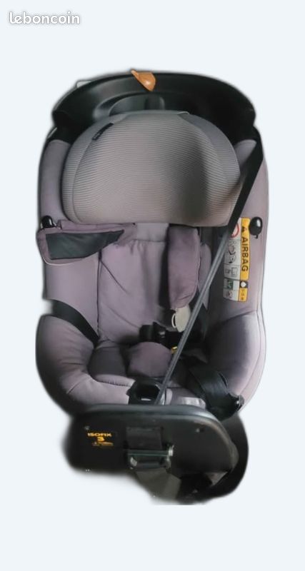 Siège auto isofix bébé confort Axissfix I-size pivotant 360° (image 1)