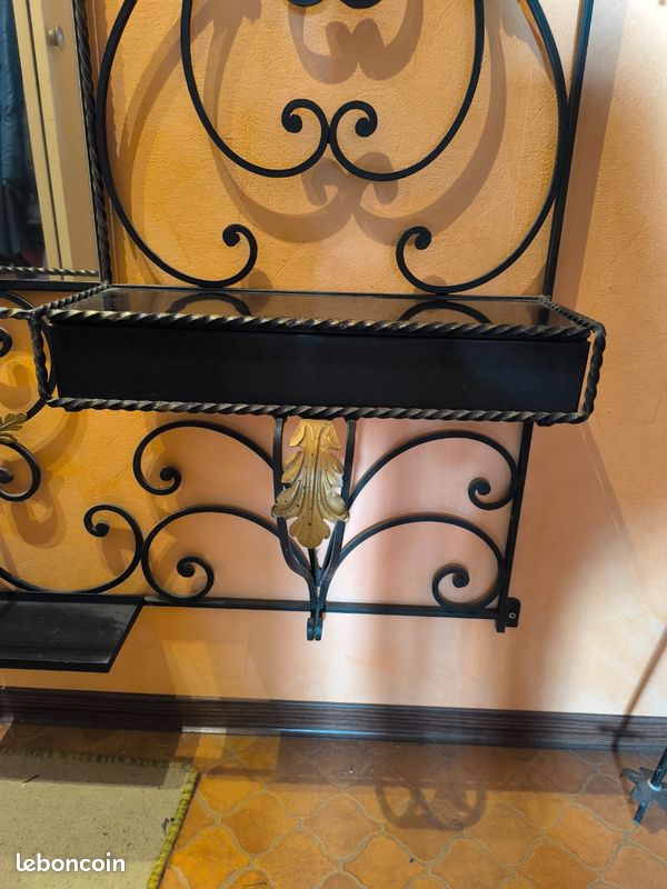Porte manteau fer forgé (image 5)