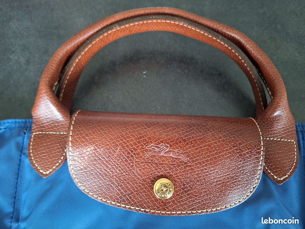 Sac Bleu Longchamp- Pliable (image 5)