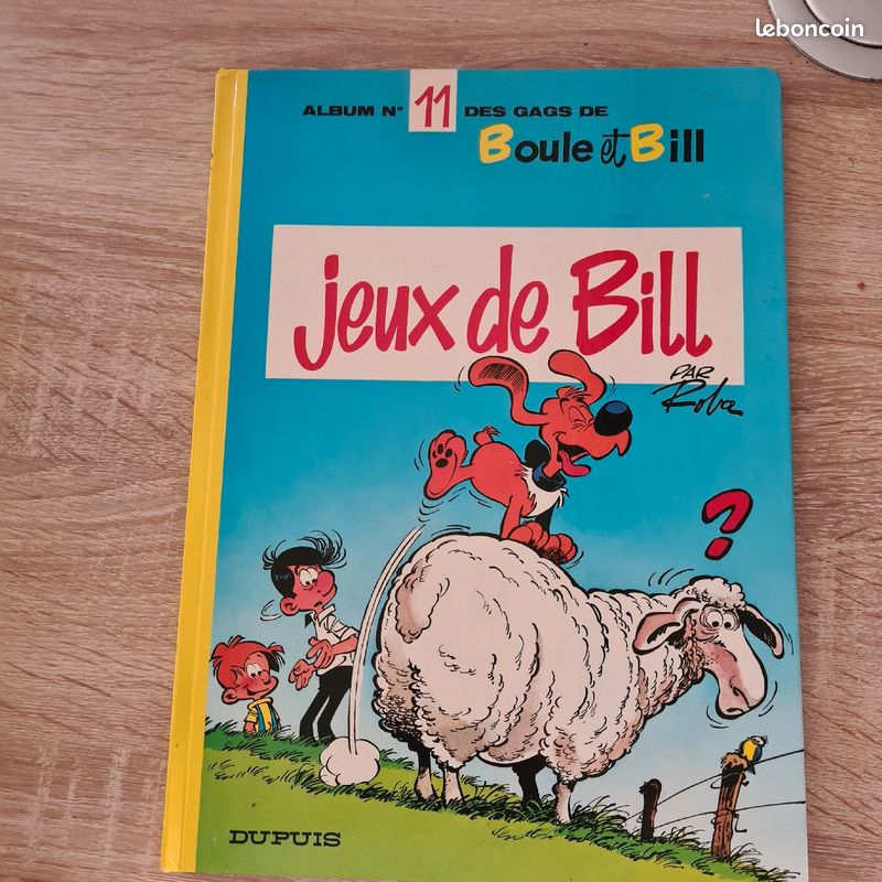 Boule et Bill album numéro 11 jeu de Bill (image 1)
