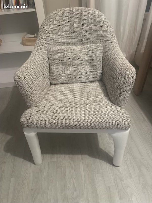 Fauteuil de luxe de sede tissu (image 1)