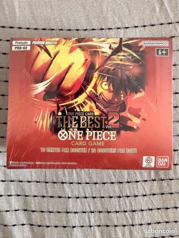 Display de 20 Premium Boosters FR The Best Vol.2 (PRB02) One Piece Card