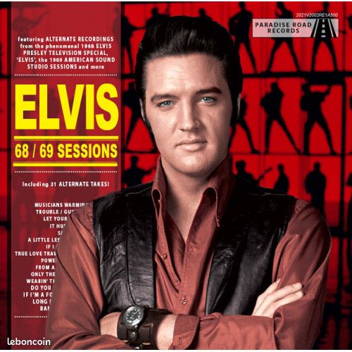 Elvis presley 68 69 sessions cd 36 outtakes & rehearsals (image 1)