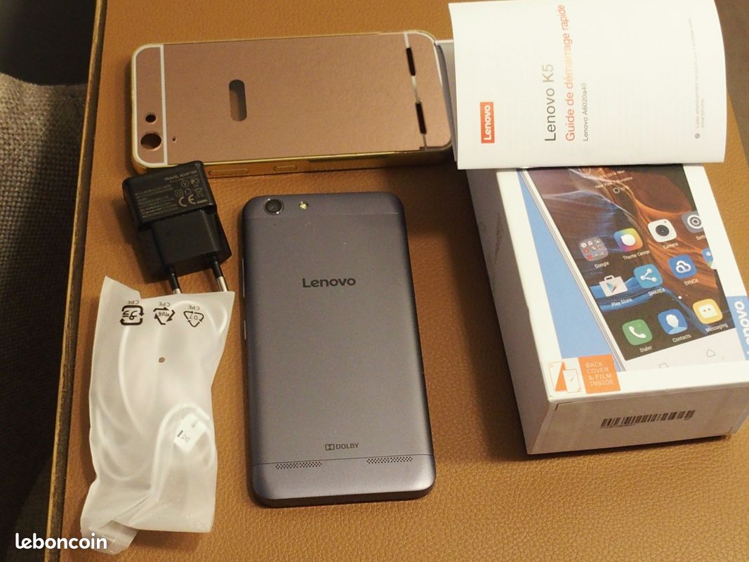Smarthphone lenovo k5 (couleur or) (image 2)