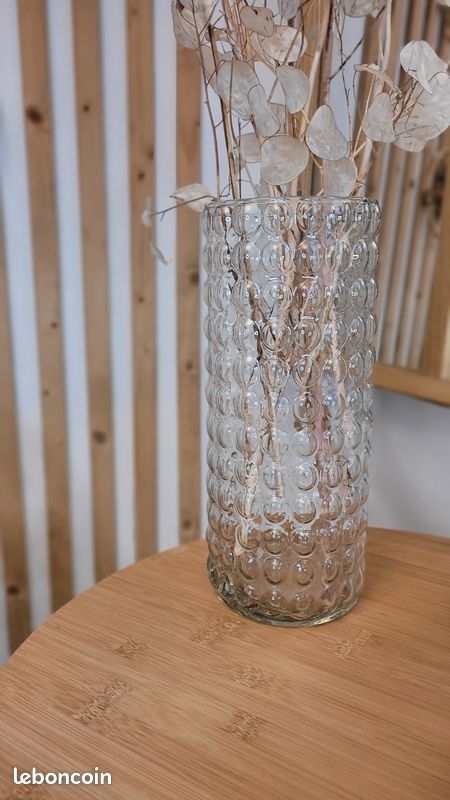 Vase bulle en verre (image 1)