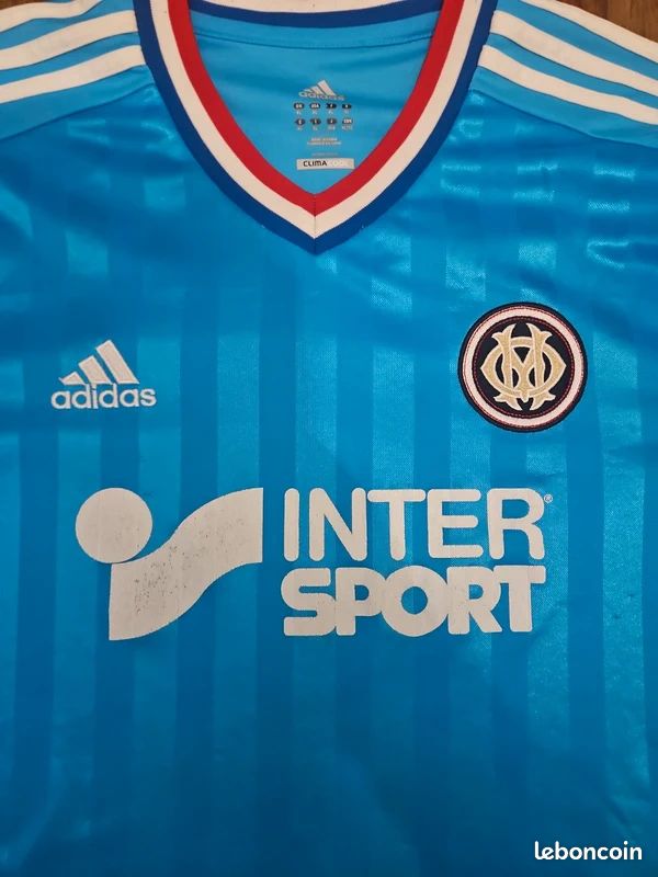 Maillots de foot vintage / rétro - The Football Market - Maillot OM extérieur 2012-2013