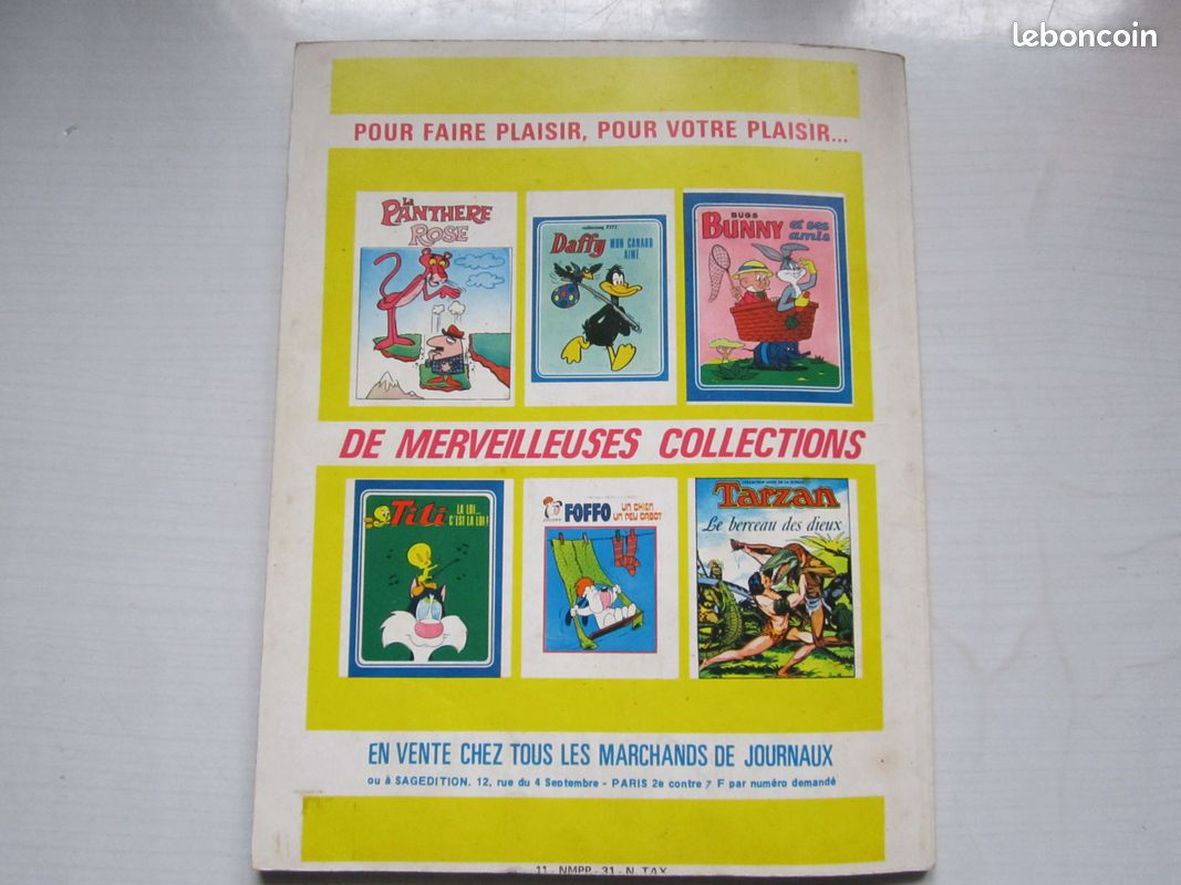 Tarzan Géant N°25 le seigneur de la jungle 1975 bon état voir photos (image 6)