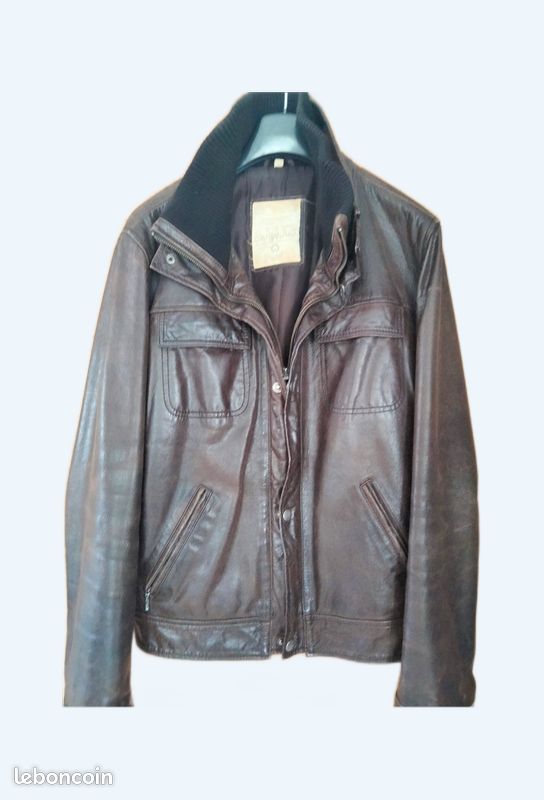 Blouson en cuir (image 1)
