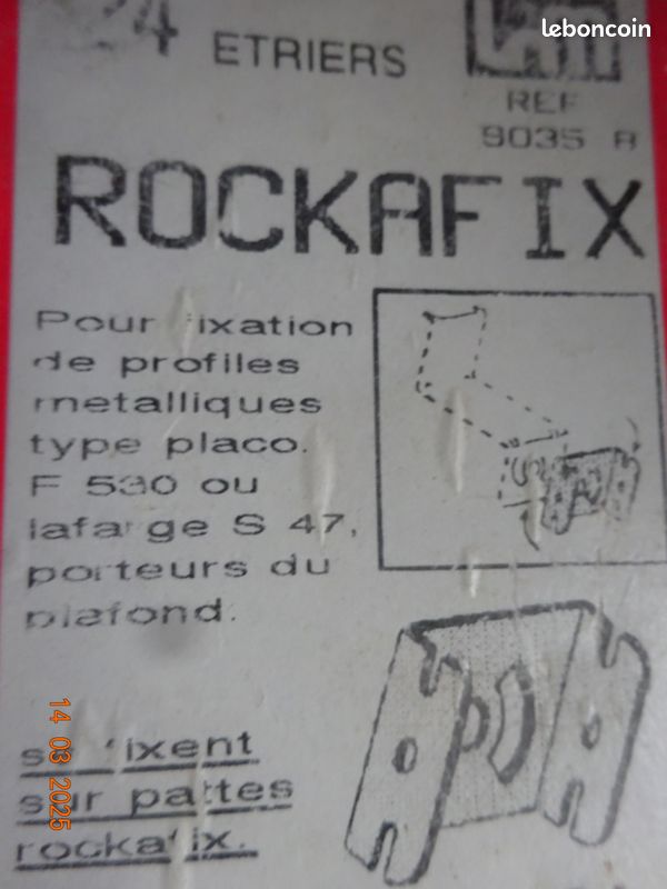 Suspentes, rosaces pour faux-plafond et murs NEUVES (image 10)