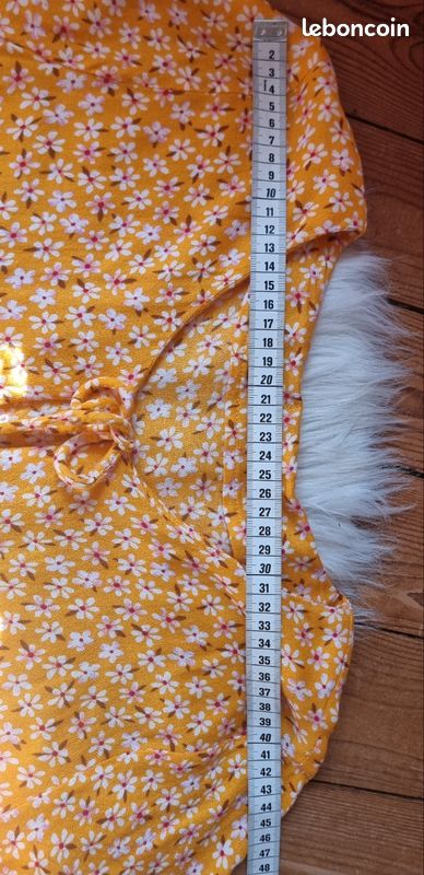 💛 Robe volantée jaune t.44 (image 5)