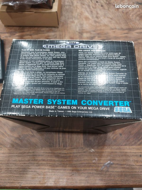 CONSOLE SEGA MASTER SYSTEM HANG-ON INTEGRE (MS) PAL-EURO