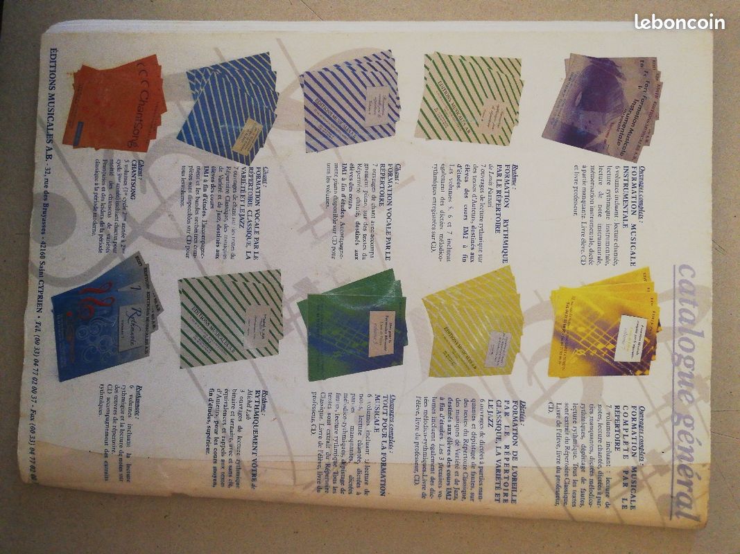 Pro FM débutant (Editions musicales A.B.) - méthode formation musicale, solfège (image 2)