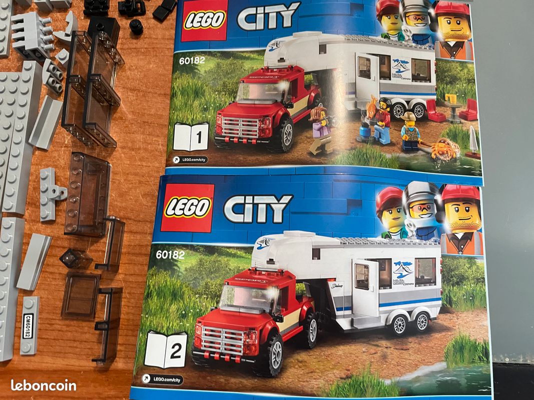 City 60182 Lego 60182 Instructions LEGO City Pickup Caravan • Set