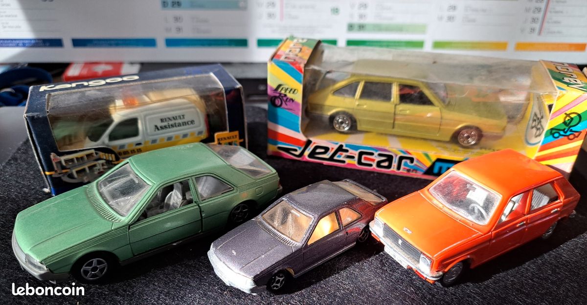 La Renault 4L jaune en miniature par Norev Mini-Jet 3 inches au 1/65e