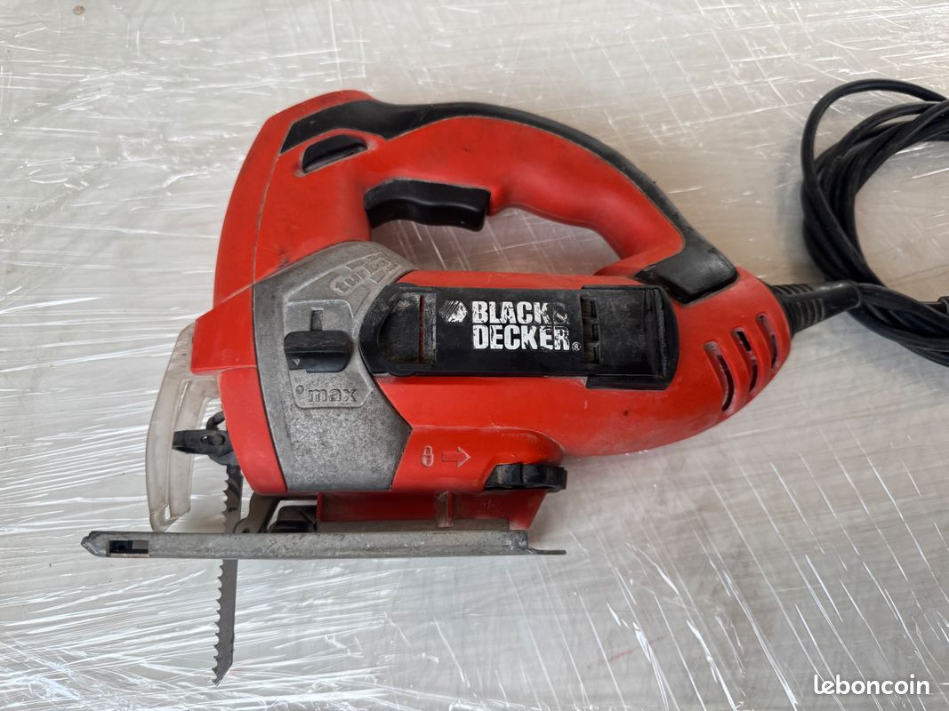 Lame De Scie Sauteuse BLACK+DECKER – Vintage, Carbure, Grain C – Neuve, Made In USA