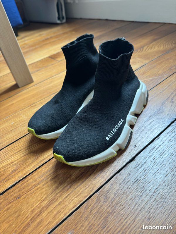 Speed Traîner Balenciaga Chaussette Jaune Balenciaga Speed