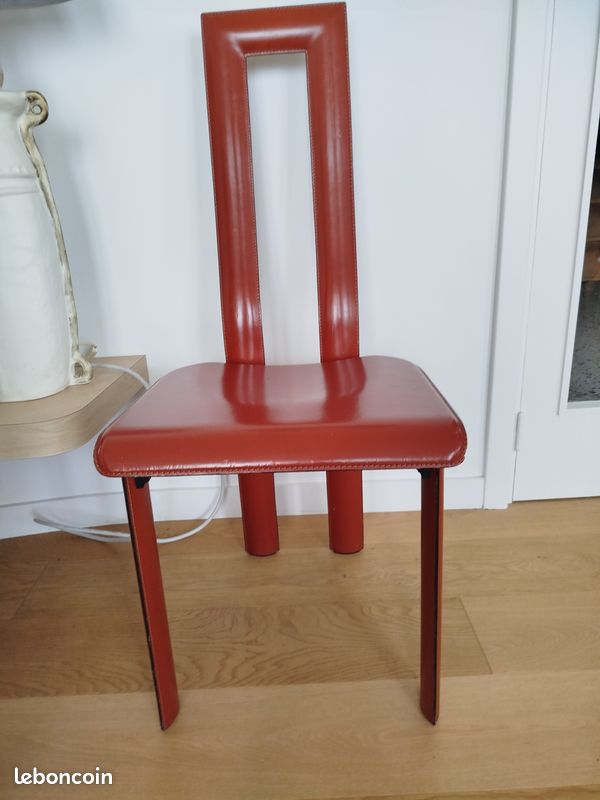 Lot de 6 chaises en cuir Regia de Y Cami (image 4)