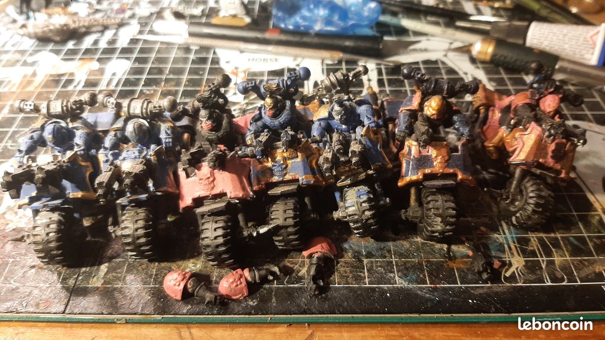 Motards space marines du chaos smc (image 1)