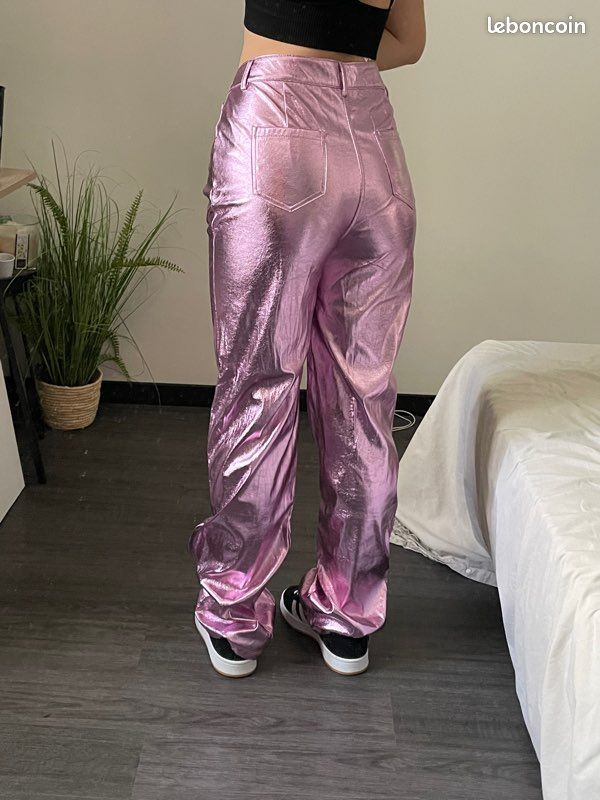 Pantalon métallisé (image 3)