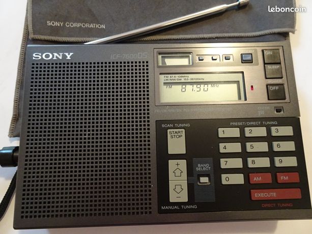 RadioSONYICF7600DS