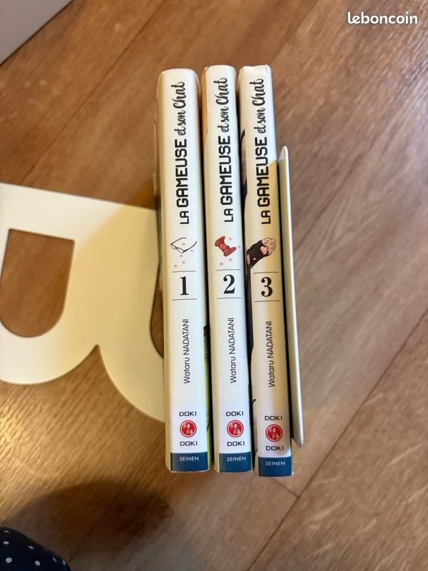 Manga La Gameuse et son chat - Tomes 1 à 3 (image 2)