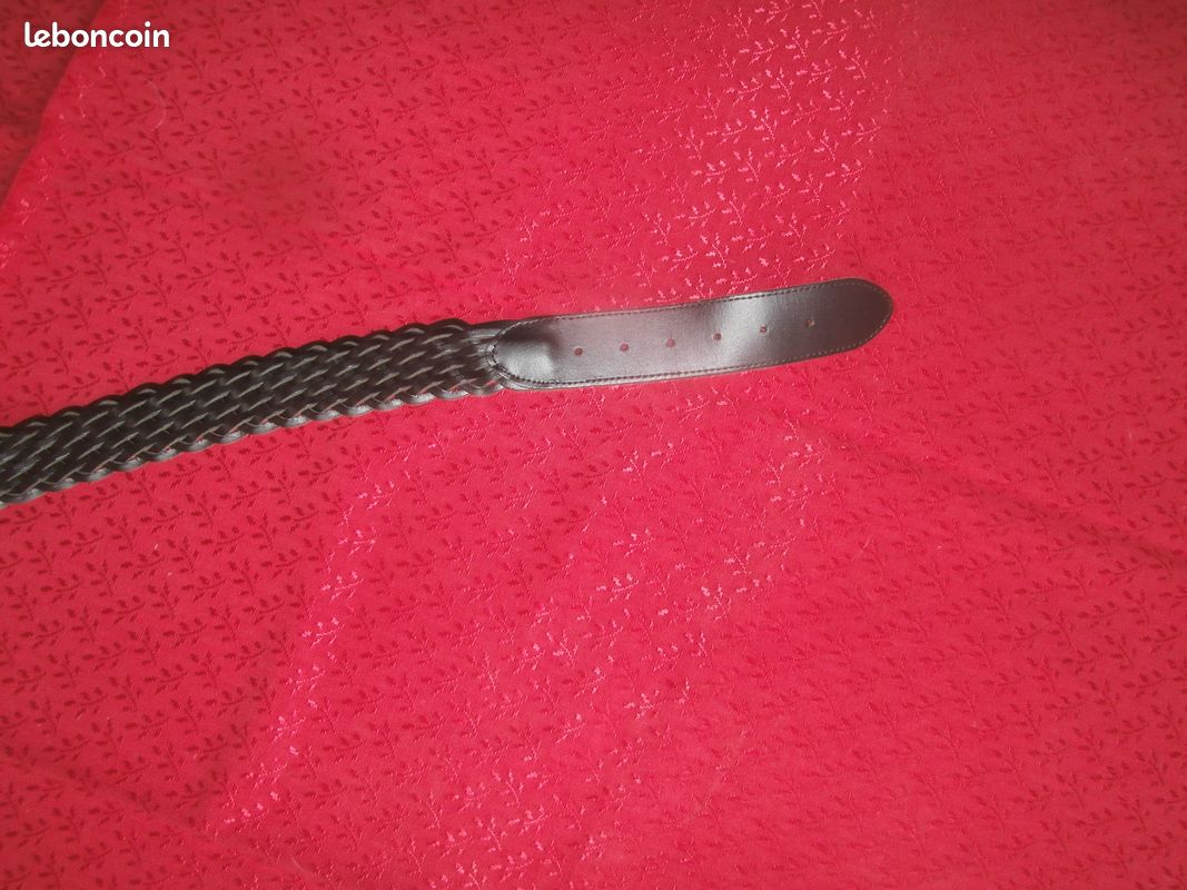 Ceinture croute de vachette 87 cm (image 4)
