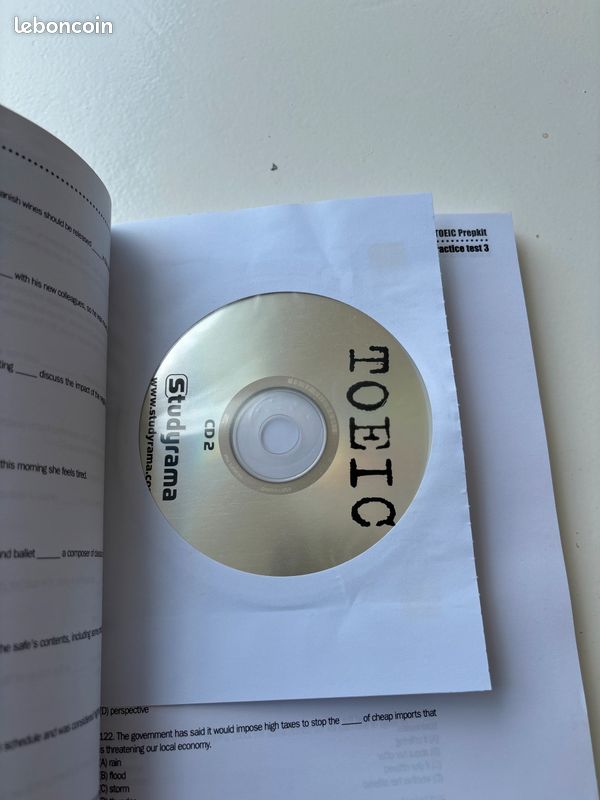 Livre toeic avec cd (image 4)