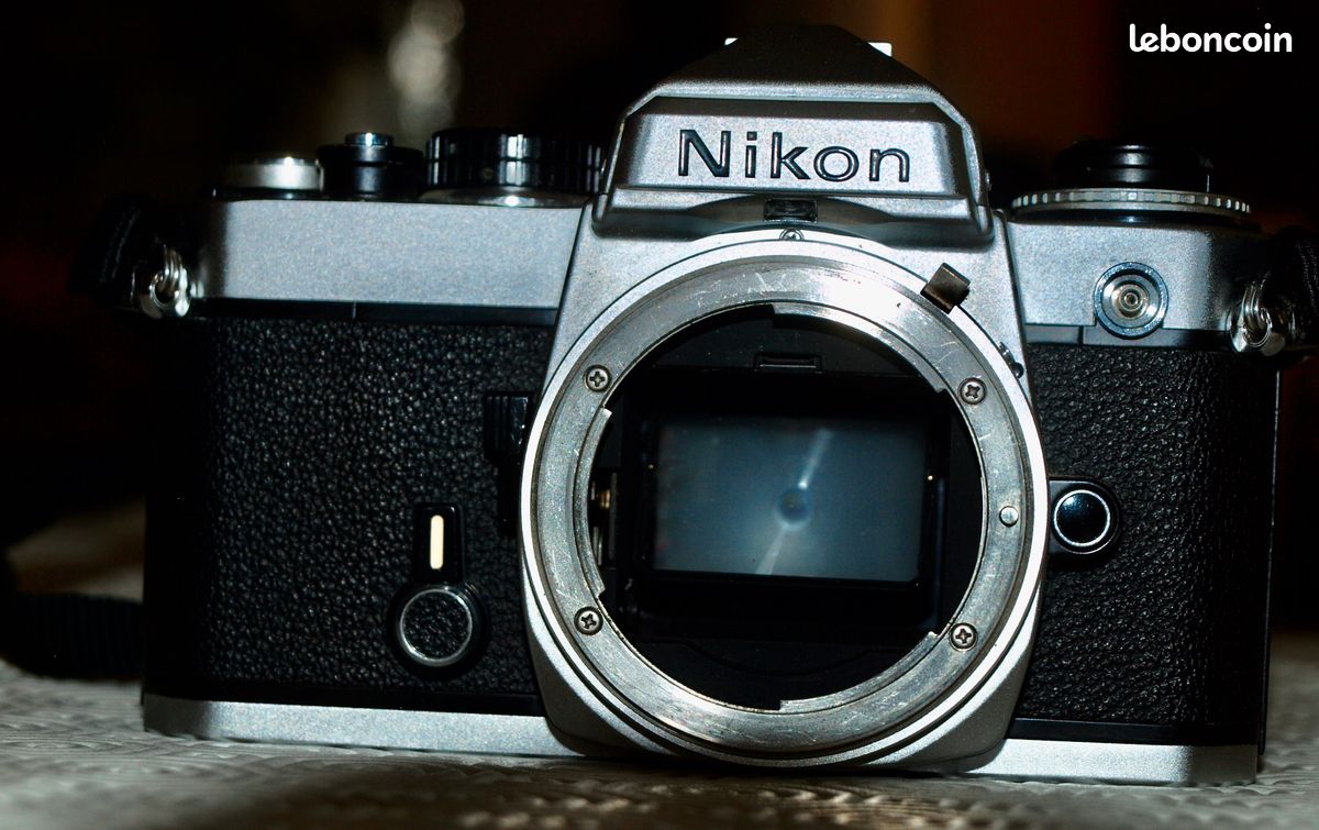 NIKON FE chrome boitier et objectifs (image 3)