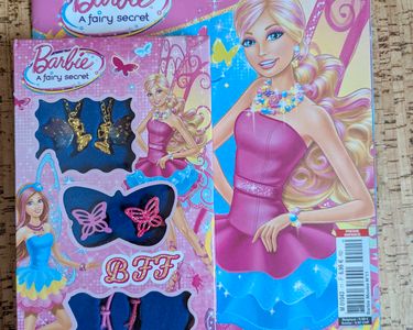 Magazine Barbie A fairy secret, numéro 11 avec bijoux NEUF Jeux