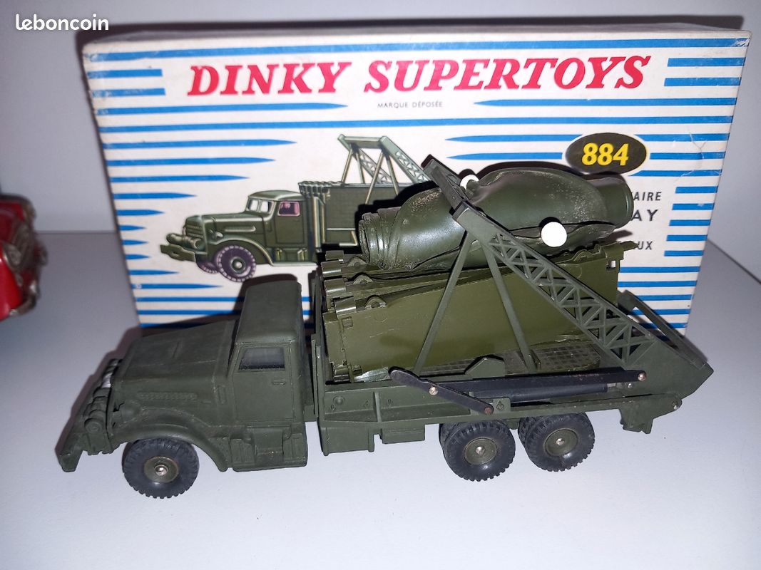 ANCIEN CAMION MILITAIRE BROCKWAY de DINKY Toys France , référence 884 EUR 15,00 - FR