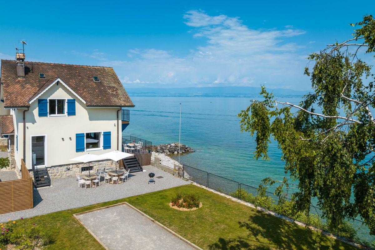 Evian Location Villa Avec Accès Lac